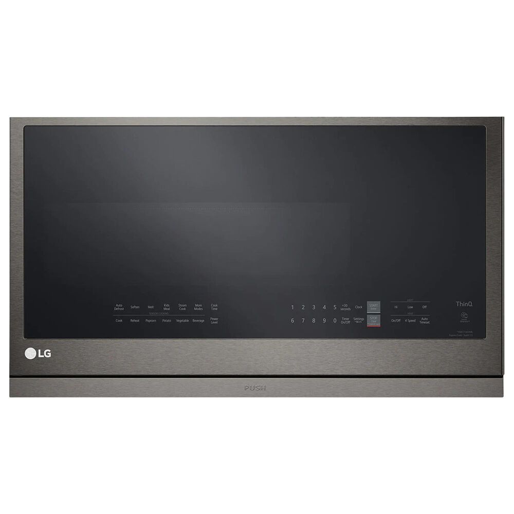 LG 2.1 Cu. Ft. Over-the-Range Microwave Oven with EasyClean in Black Stainless Steel, , large