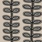 Ann Gish Fellini 13" x 38" Lumbar Pillow in Natural and Charcoal, , large