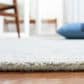 Safavieh Micro-Loop 10" x 14" Blue and Beige Area Rug, , large