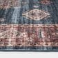 Central Oriental Rugease Raquel 5" x 7" Aerugo and Rust Area Rug, , large