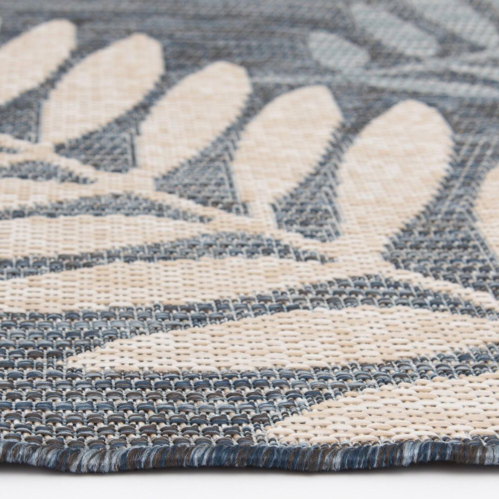Central Oriental Melbourne Blythewood 5&#39; x 7&#39; Lagoon and Tidepool Area Rug, , large