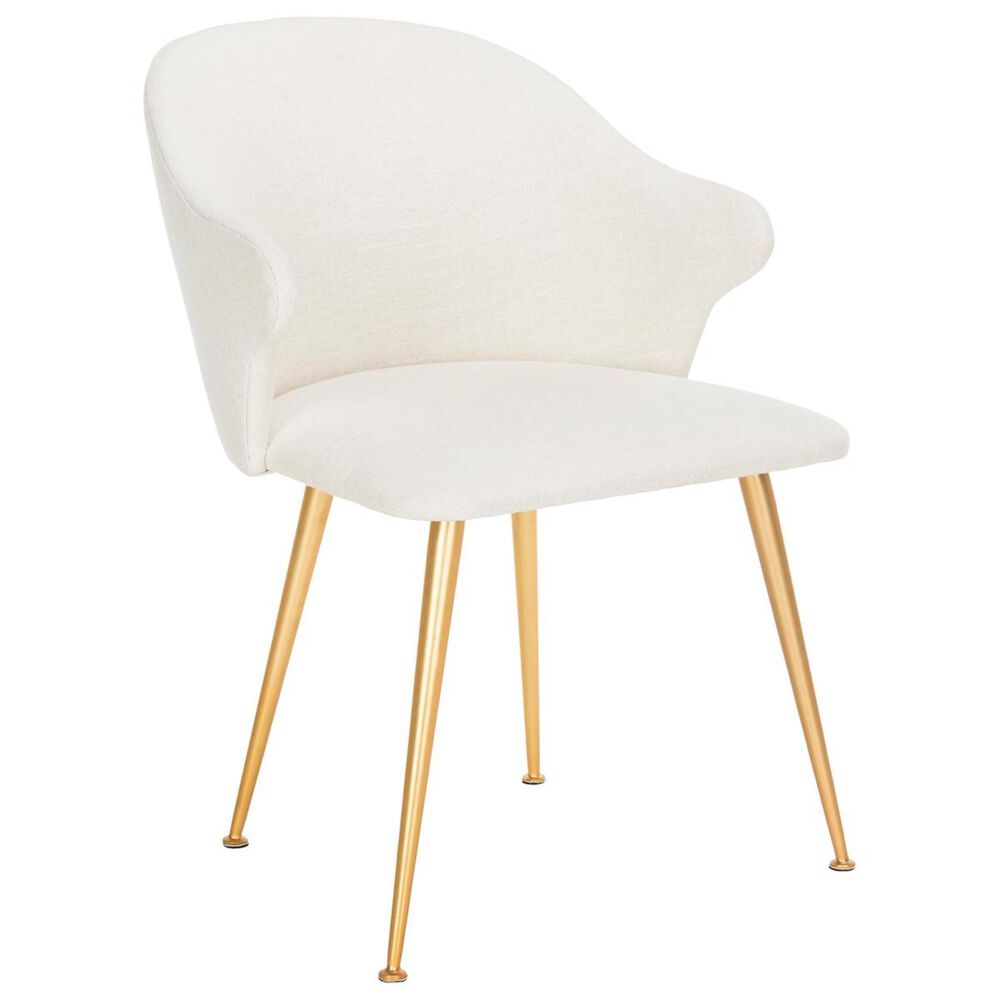 Safavieh Edmond Arm Chair in Cream, , large