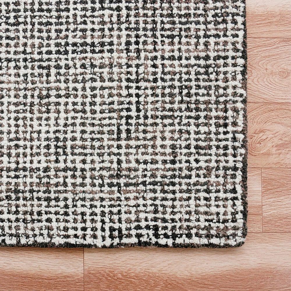 L&amp;R Resources Criss Cross 81297GRY Gray 5&#39; x 7&#39;9&quot; Area Rug, , large