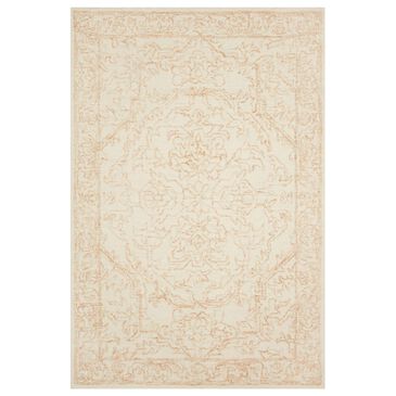 Magnolia Home Annie ANN-05 2"3" x 3"9" White and Pink Area Rug, , large