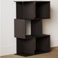 HOMLUX 3-Tier Open Shelf Bookshelf in Espresso, , large