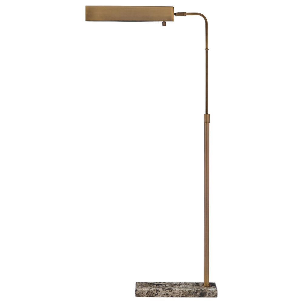 Ashley Yafe Metal Floor Lamp in Burnished Copper Bronze and Brown, , large