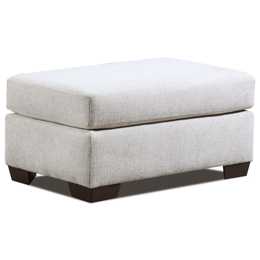 Northwestern Franz Ottoman in Parchment, , large