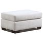 Northwestern Franz Ottoman in Parchment, , large