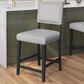 Linon Home Decor Brook Counter Stool in Black, , large