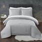 Pem America Truly Calm 5-Piece Twin Bed in a Bag in Grey and White, , large