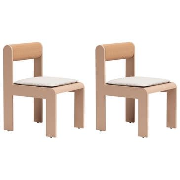 Zuo Modern Island Side Chair in White (Set of 2), , large