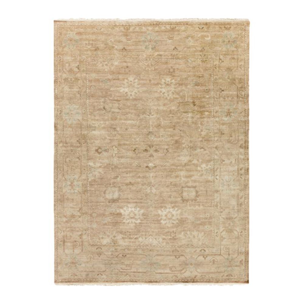 Surya Hillcrest HIL-9012 7"9" x 9"9" Cream, Tan, Brown and Rust Area Rug, , large