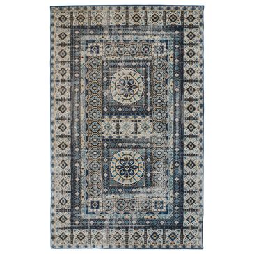 Feizy Rugs Nolan 39BYF 10" x 13"2" Gray and Blue Indoor/Outdoor Area Rug, , large