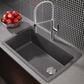 Blanco Diamond Super Single Dual Mount Kitchen Sink in Cinder, , large