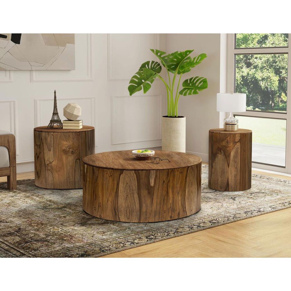 Fallridge Balam Cocktail Table in Brown, , large