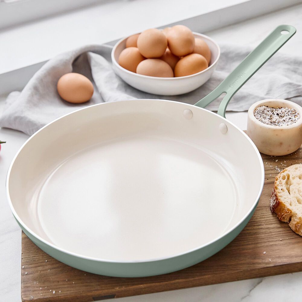 Green Pan Nova Gallery 12" Open Frypan in Pistachio, , large