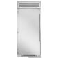 True Residential 24.8 Cu. Ft. Refrigerator Column with Left Hinge and Solid Door in Stainless Steel, , large