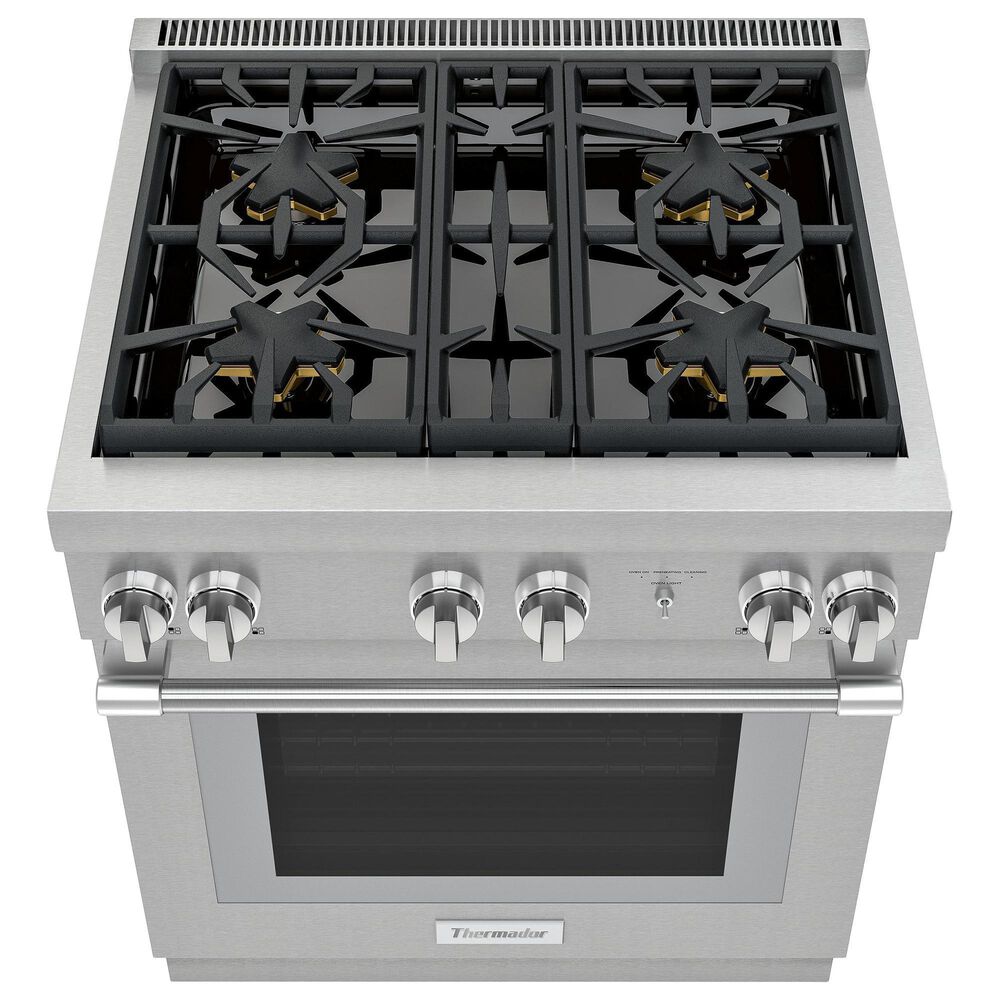 Thermador 30&quot; Pro Harmony Standard Depth Dual Fuel Range in Stainless Steel, , large