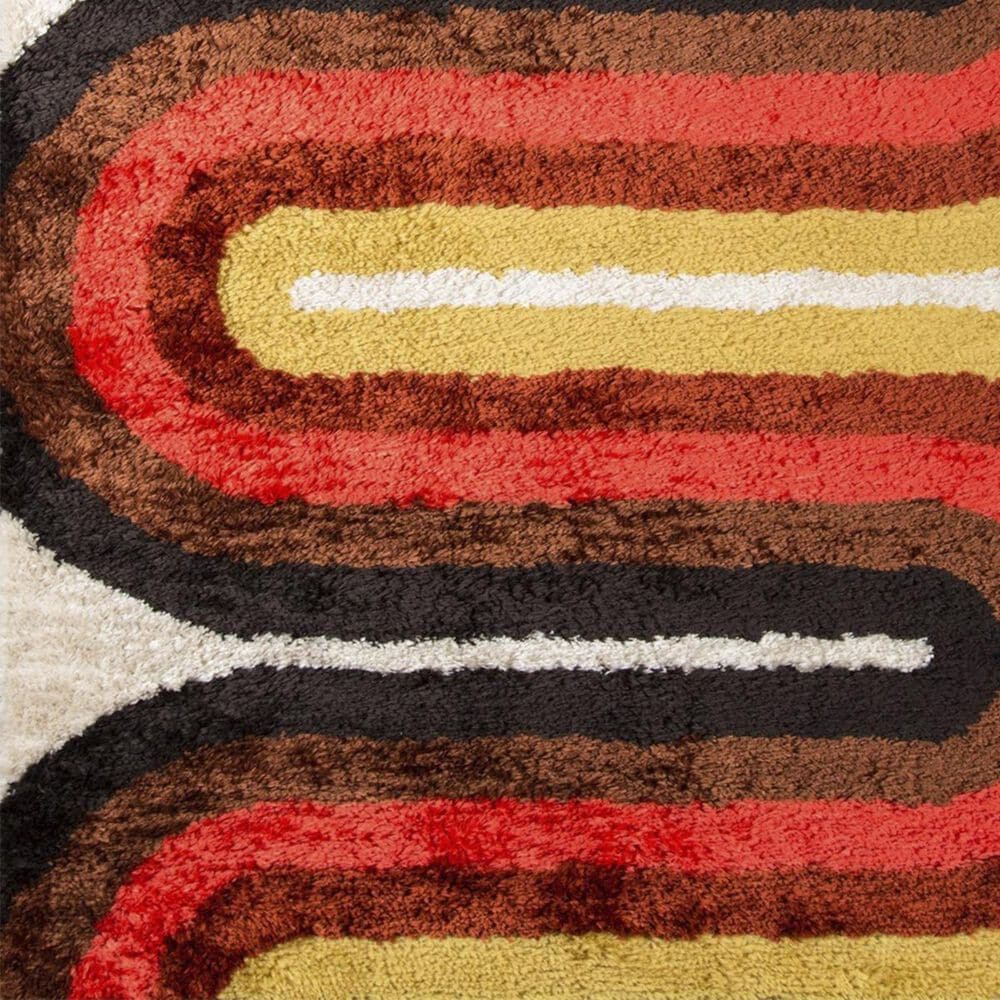 Novogratz Retro RET-2 7&#39;6&quot; x 9&#39;6&quot; Red Area Rug, , large