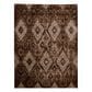 Nourison Karma KRM02 7"10" x 10"6" Chocolate Area Rug, , large