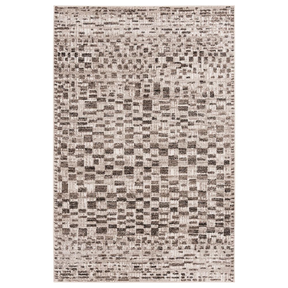 Central Oriental Heirloom Carrington Champagne and Tan 5"3" x 7"7" Area Rug, , large