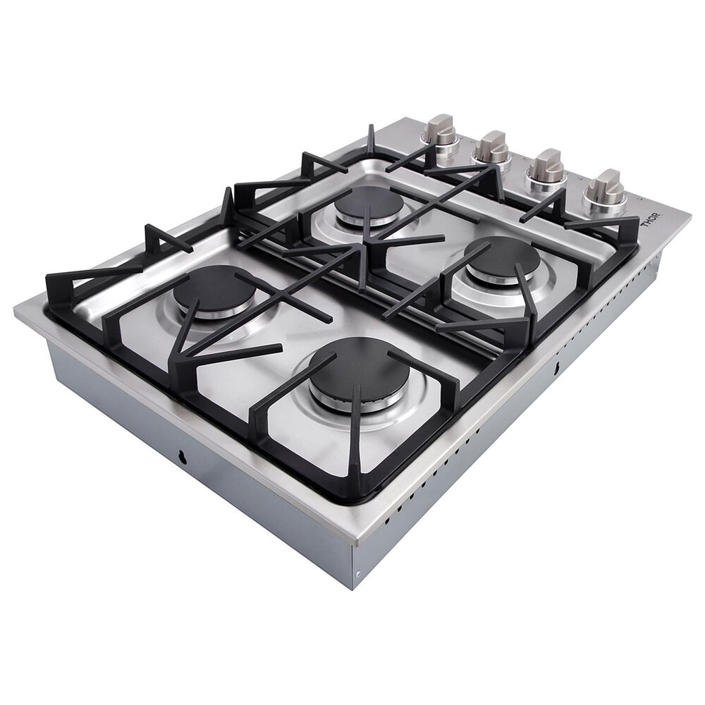Thor Kitchen 30&quot; Drop-in Gas Cooktop in Stainless Steel, , large