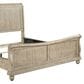 Belle Furnishings Rustic Traditions 3-Piece King Sleigh Bedroom Set in Saddle Tan, , large