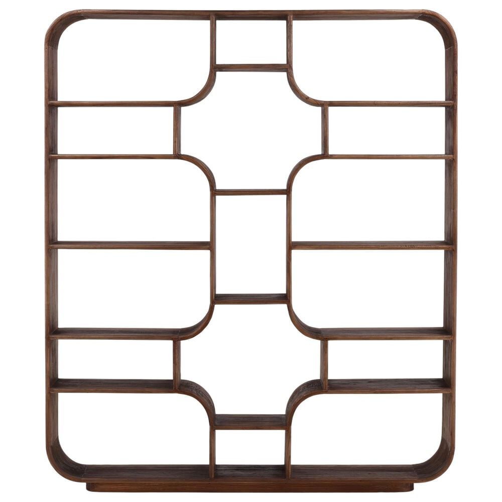 Blue Sun Designs Gaetan Bookcase in Brown, , large