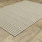 Oriental Weavers Tortuga TR02A 7"10" x 10" Beige and Black Area Rug, , large