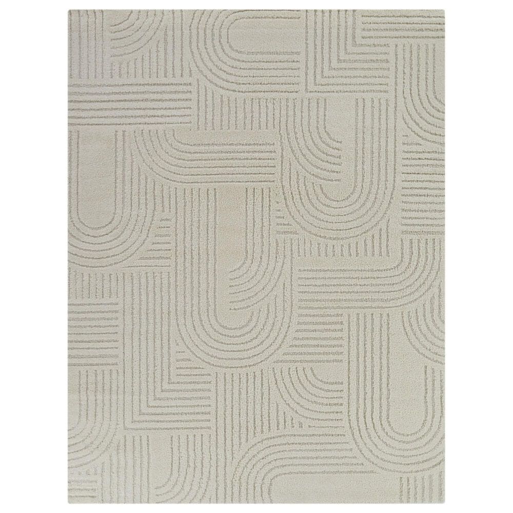 Balta Rugs Hazen 5"3" x 7" Taupe Area Rug, , large