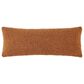 HiEnd Accents Teddy 14" x 36" Throw Lumbar Pillow in Caramel, , large