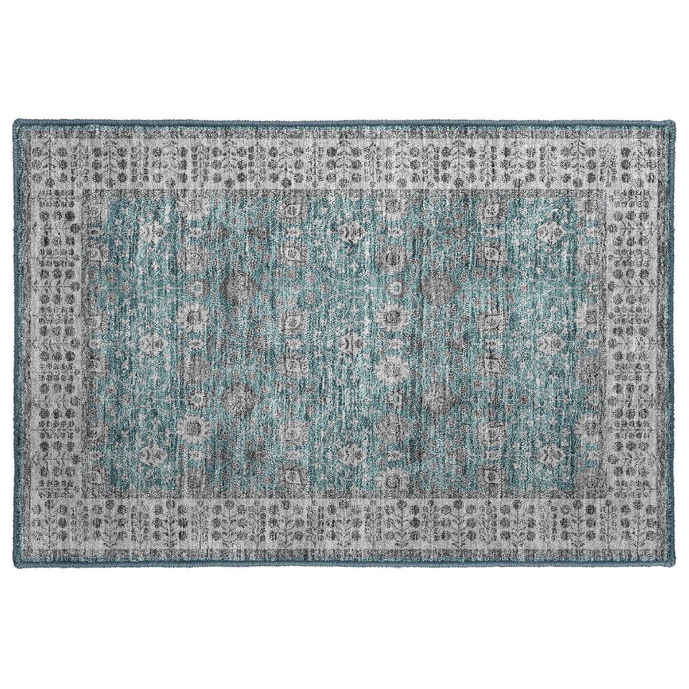 Dalyn Rug Company Hatay HY8 1"8" x 2"6" Teal Area Rug, , large