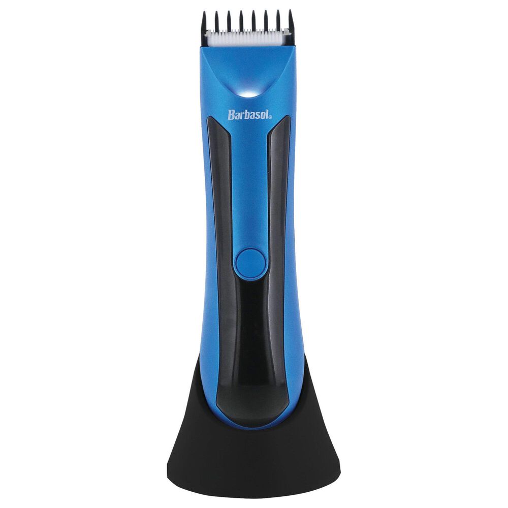 Barbosal Body Hair Trimmer in Black and Blue, , large