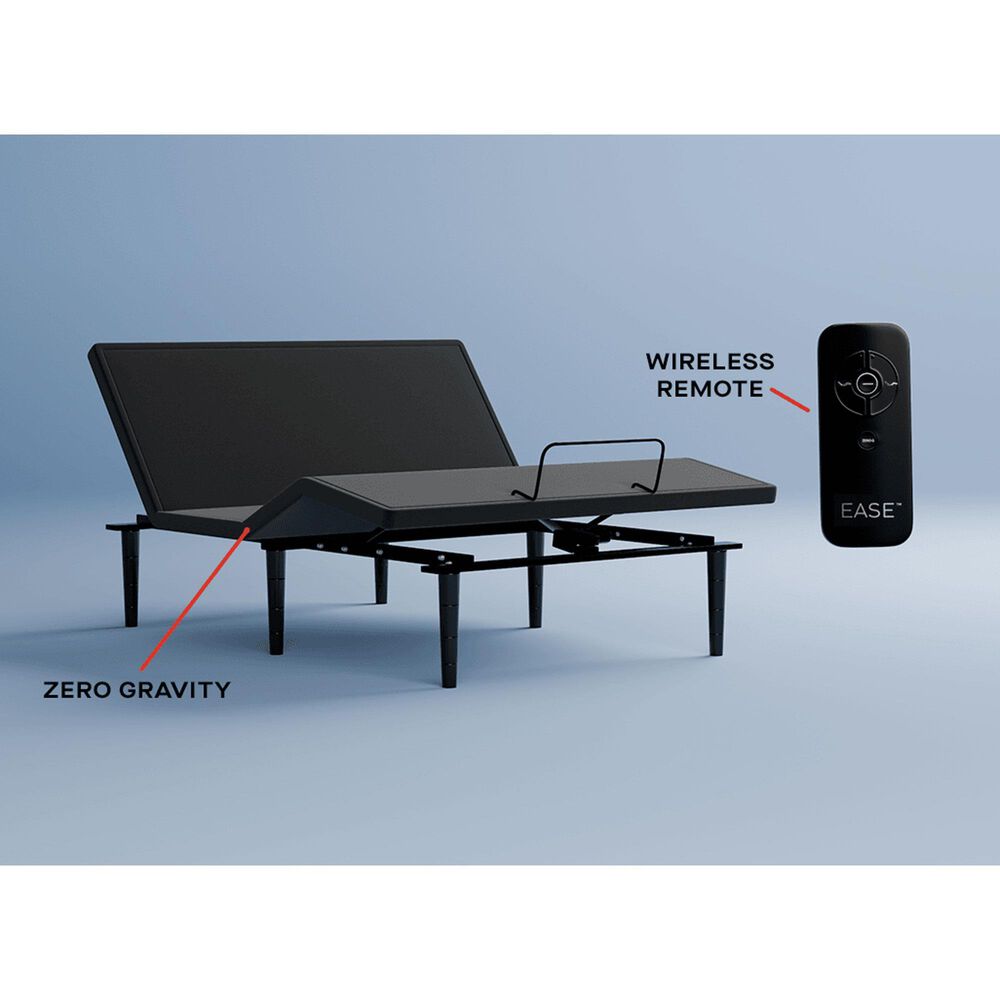 Sealy Posturepedic Kinney Medium King Mattress with Ease 4.0 Adjustable Base, , large