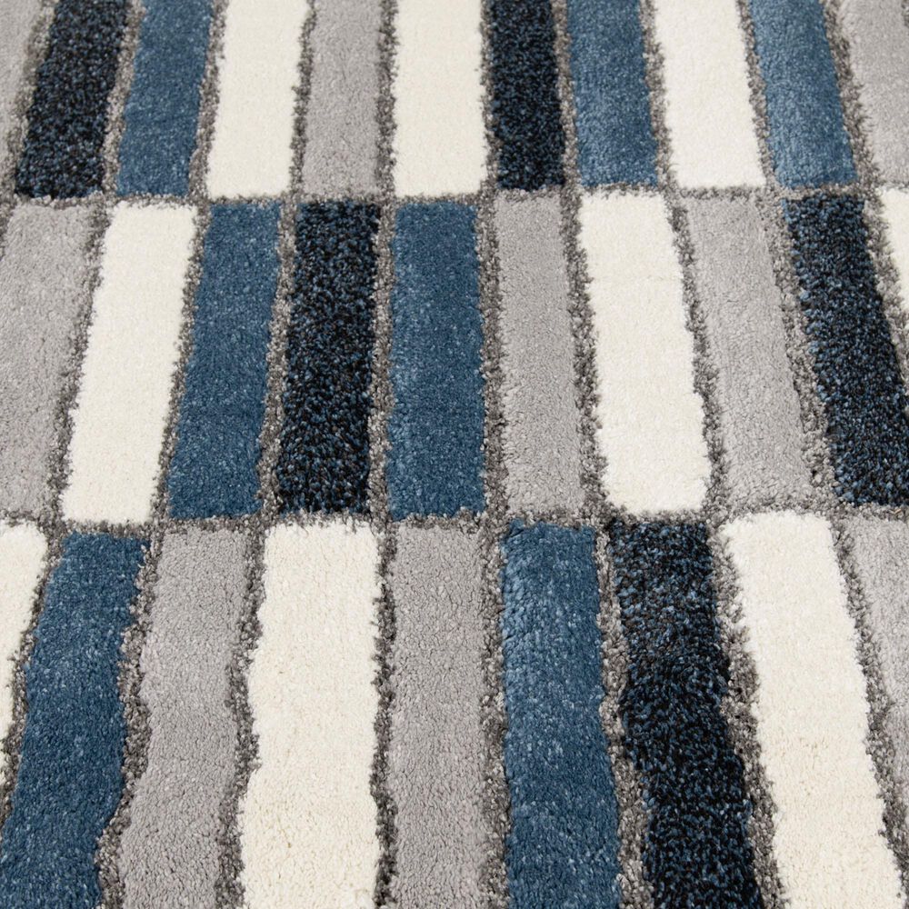 Central Oriental Trisha Yearwood Relax Vigo Buff and Dusk 5&#39;3&quot; x 7&#39;7&quot; Area Rug, , large