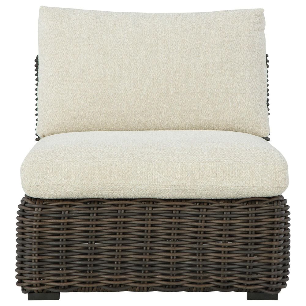 Ashley Kimora 6-Piece Patio Sectional Conversation Set in Dark Brown, , large