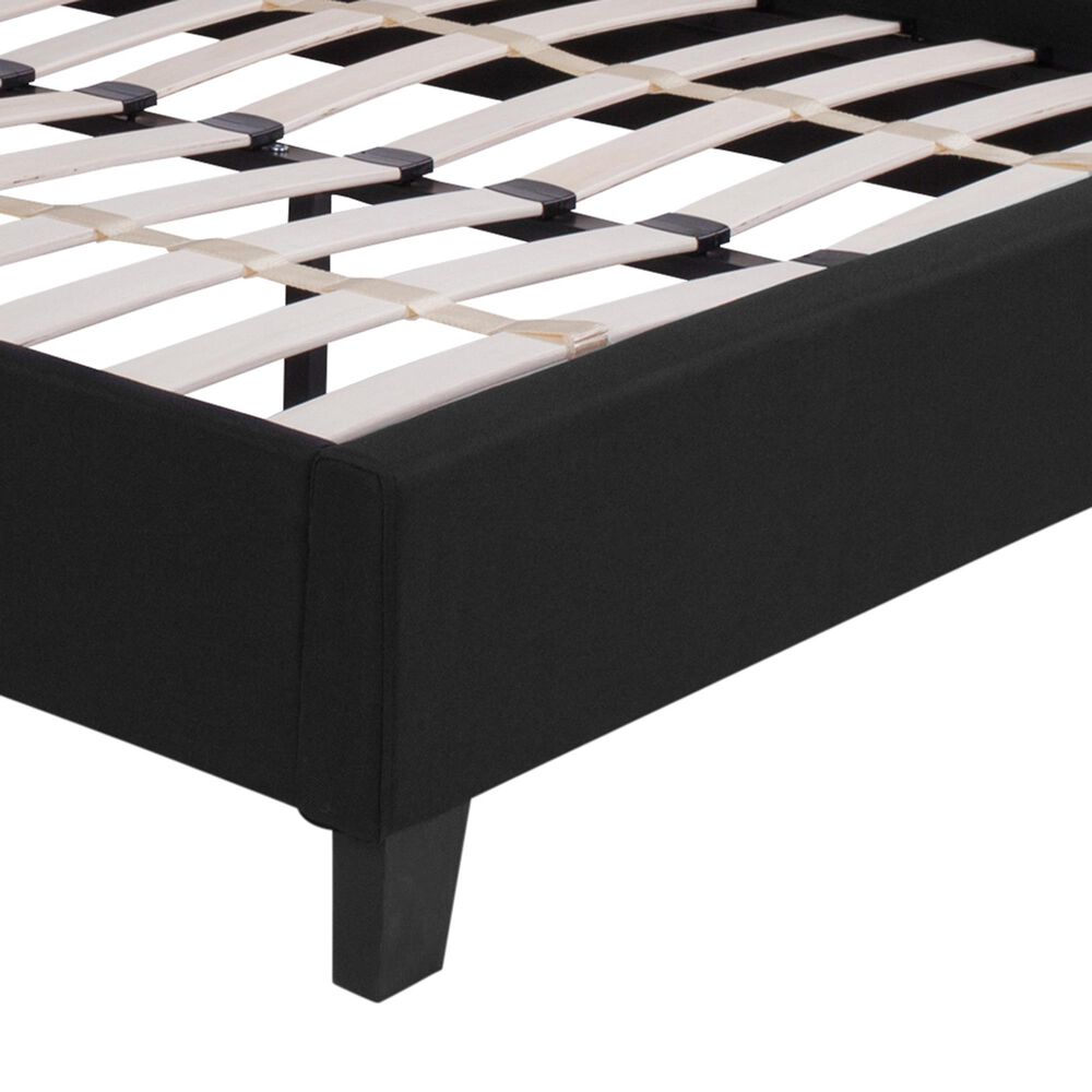 Flash Furniture Riverdale Full Platform Bed in Black, , large