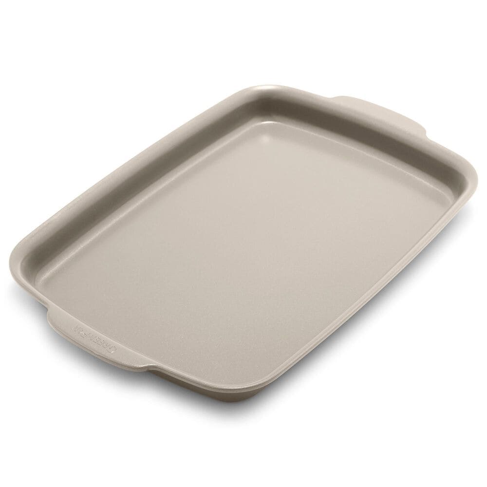 Green Pan Premiere Ovenware 13" x 9" Quarter Sheet Pan in Taupe, , large