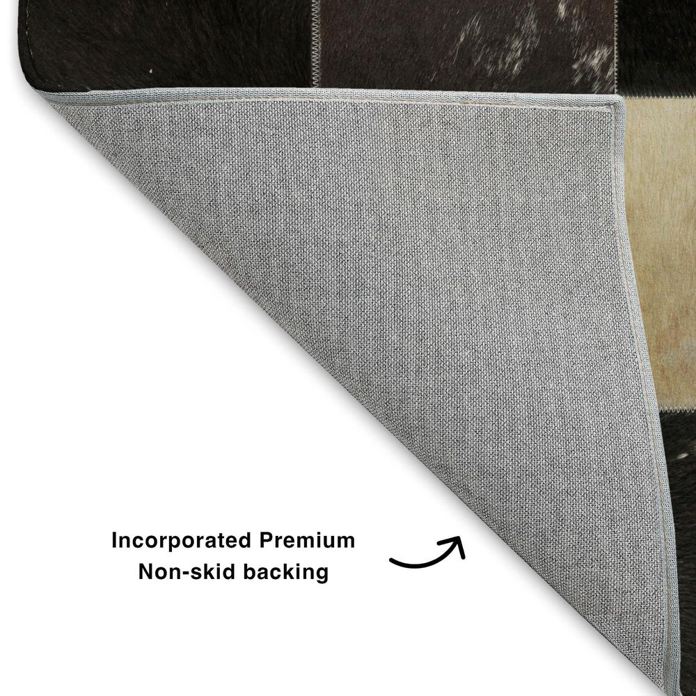 Dalyn Rug Company Bozeman BM10 Black 3&#39; x 5&#39; Area Rug, , large