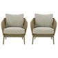 Ashley Swiss Valley Patio Lounge Chair in Beige (Set of 2), , large