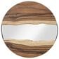 Phillips Collection River Round Wall Mirror in Natural, , large