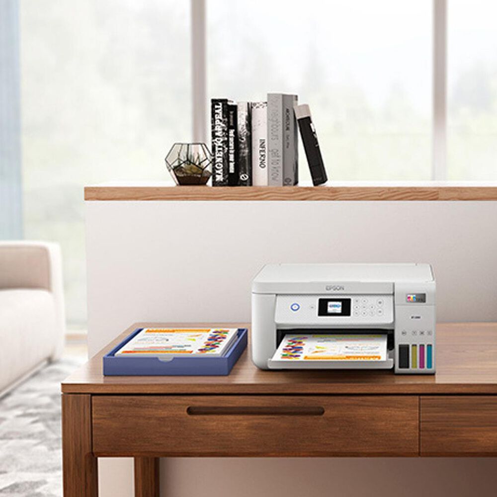 Epson EcoTank ET-2850 Wireless Color All-in-One Cartridge-Free Supertank Printer with Scan, Copy and Auto 2-sided Printing, , large