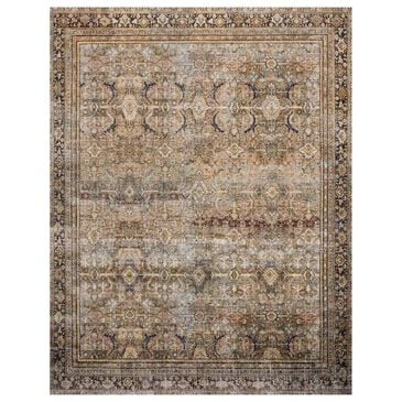 Loloi Layla LAY-03 9" x 12" Olive and Charcoal Area Rug, , large