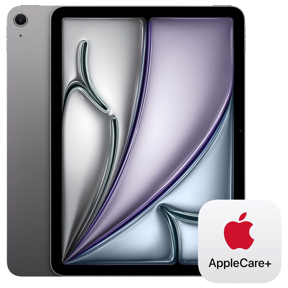 Apple iPad Air 11-Inch M3 chip with Wi-Fi only - 256GB in Space Gray and 2-Year AppleCare+, , large