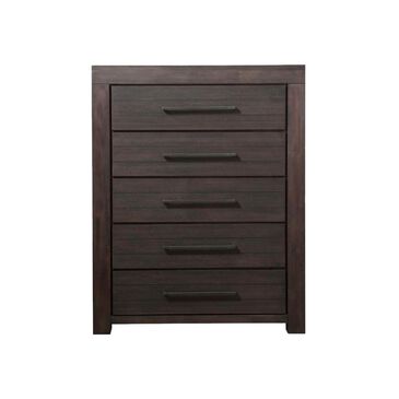 Urban Home Heath 5 Drawer Chest in Basalt Gray, , large
