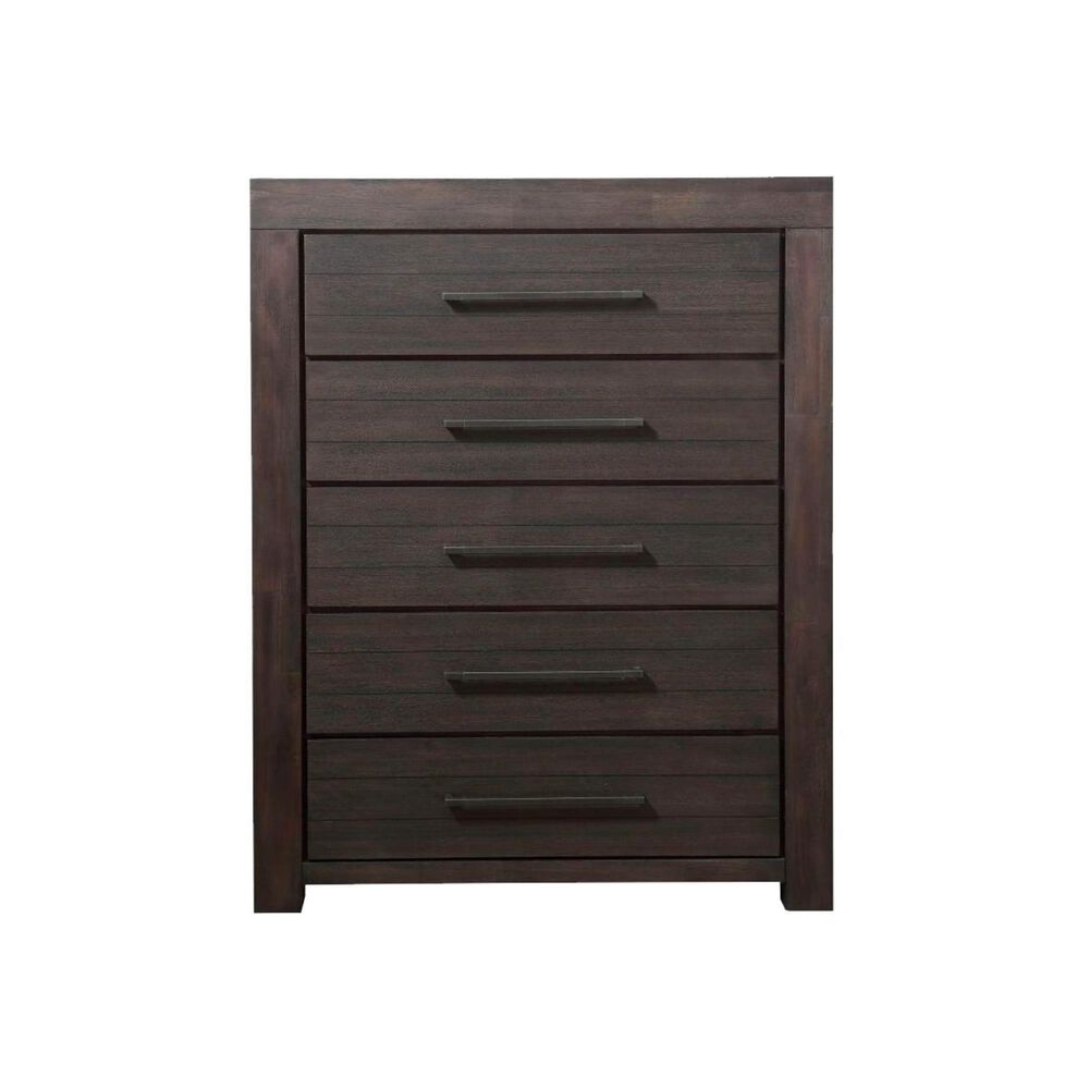 Urban Home Heath 5 Drawer Chest in Basalt Gray, , large