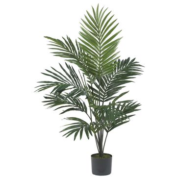 Nearly Natural Inc 5" Kentia Palm Silk Tree in Green, , large