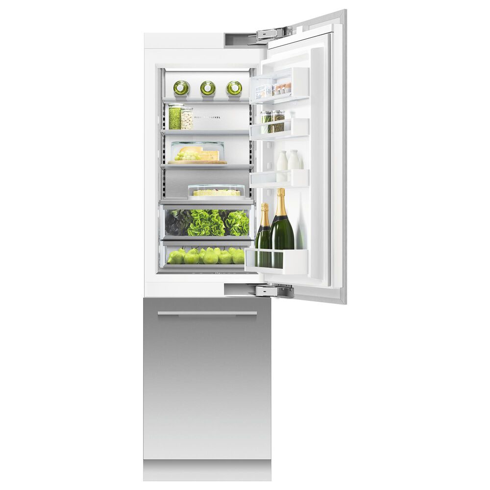 Fisher &amp; Paykel 24&quot; Refer/Freezer BLTN RH, , large