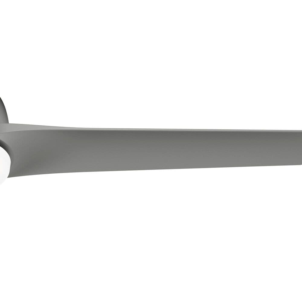 Hunter Gallegos 52&quot; Outdoor Ceiling Fan with Light in Matte Silver, , large