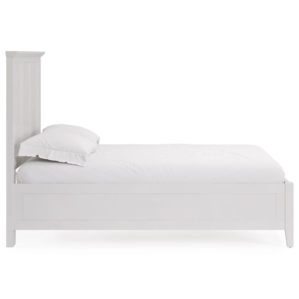 Urban Home Grace Queen Panel Bed in Snowfall White, , large